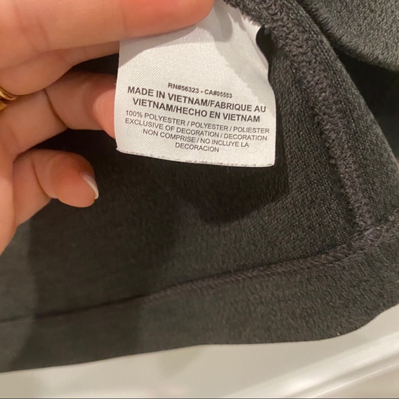 Nike Golf Dri-Fit  Grey Pullover 3/4 Zipper - Picture 4 of 4